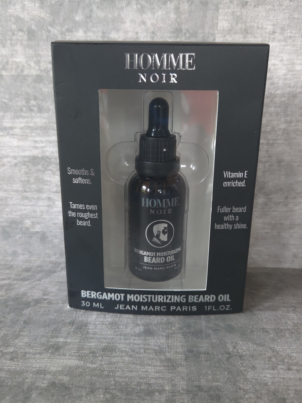 Bergamot Moisturizing Beard Oil — Black